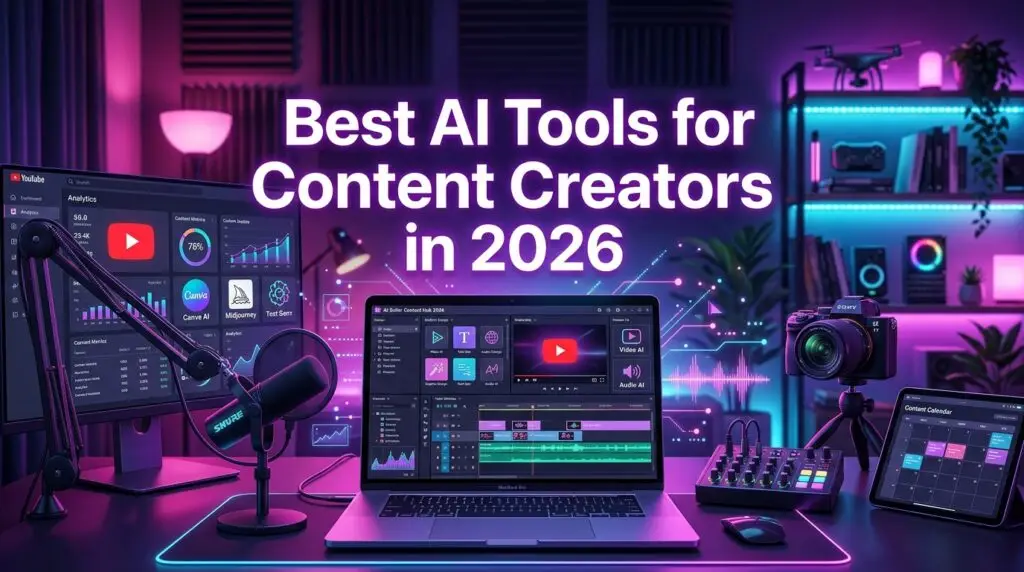 Best AI Tools for Content Creators in 2026